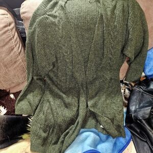 George Green Sweater Poncho